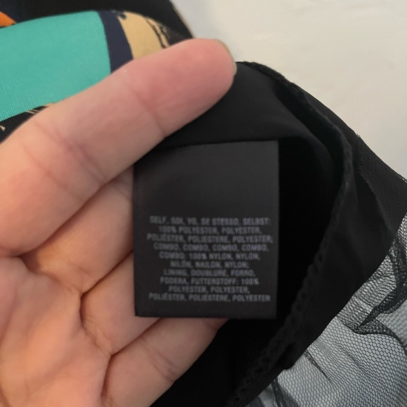 Anthropologie / Moulinette Soeurs / Multicolor Brushstroke Mini Dress - Picture 15 of 16